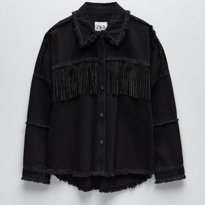 Zara Fringe Jacket